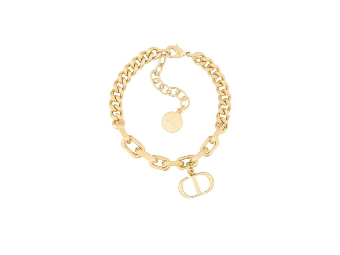 Dior Dior 30 Montaigne Bracelet In Gold-Finish Metal With CD Signature