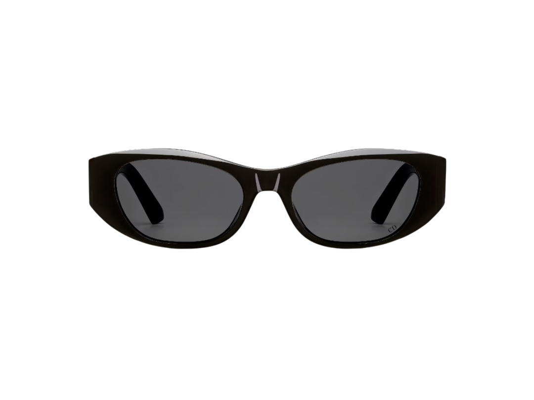 Dior Dior 30montaigne S9U Butterfly Sunglasses In Black Acetate Frame Gray Lenses