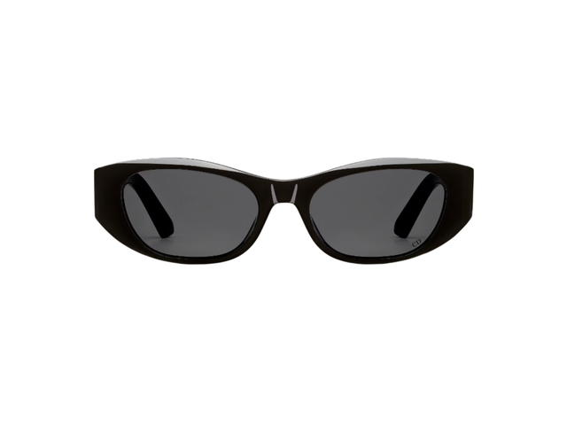 Dior Dior 30montaigne S9U Butterfly Sunglasses In Black Acetate Frame Gray Lenses - view 1