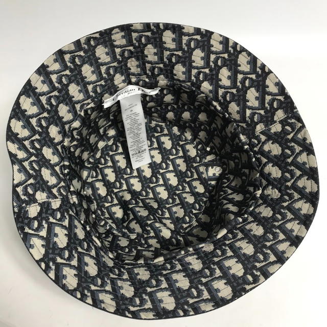 Dior Dior 95TDD923A130 Oblique TEDDY-D Bob Hat bucket hat bob hat polyester Navy - view 4