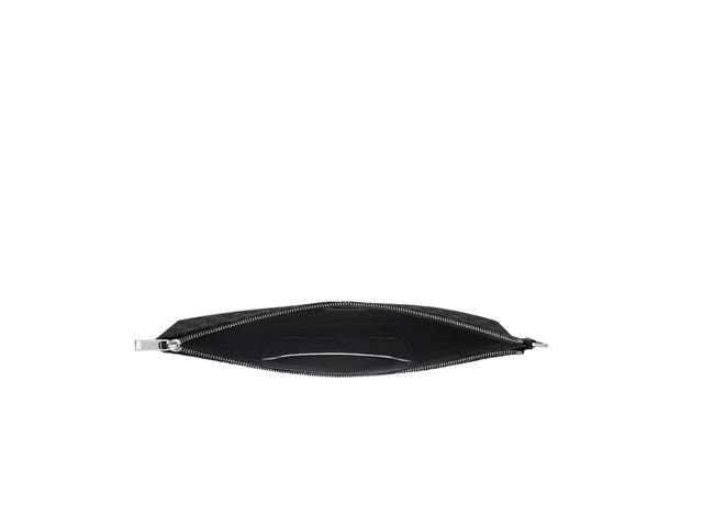 Dior Dior A4 Pouch In Black Dior Oblique Jacquard With Ruthenium-Finish - view 3