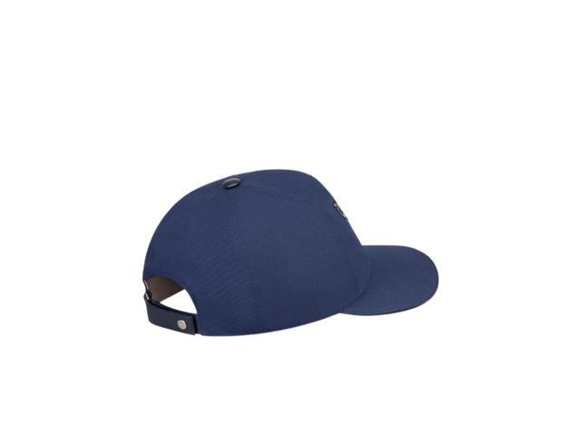 Dior Dior Atelier Baseball Cap In Blue Cotton Canvas - view 2