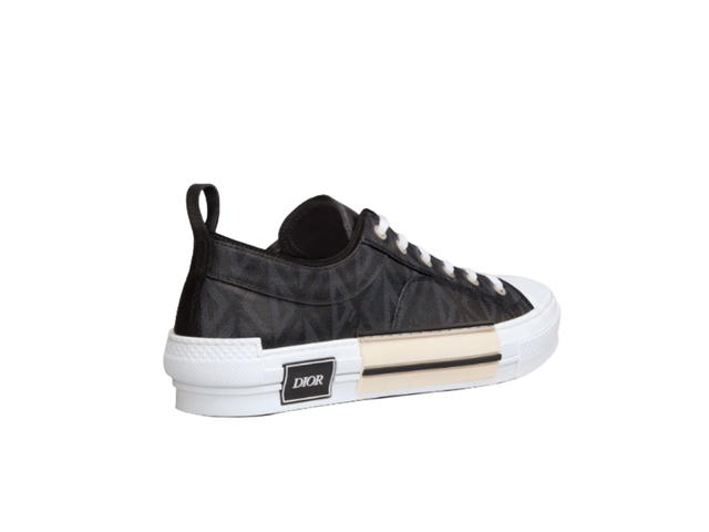 Dior Dior B23 Low-Top Sneaker Black CD Diamond Canvas - view 3