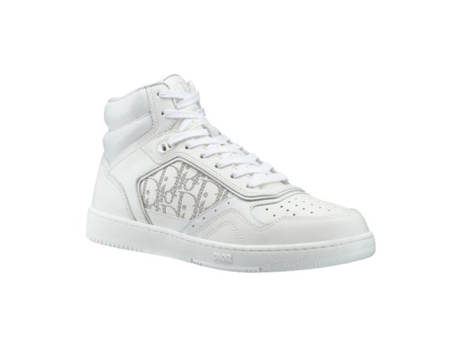 Dior Dior B27 High-Top Sneaker White Oblique Galaxy Leather - view 2