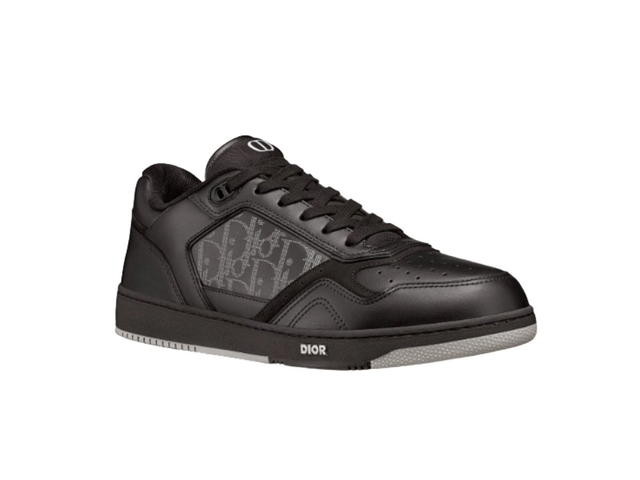 Dior Dior B27 Low-Top Sneaker Black Oblique Galaxy Leather - view 2