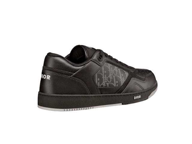 Dior Dior B27 Low-Top Sneaker Black Oblique Galaxy Leather - view 3