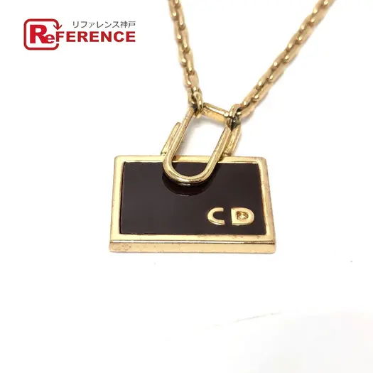 Buy Dior Bag motif Chain Necklace Gold Plated Gold at Sasom – Authentic and Ready to Ship