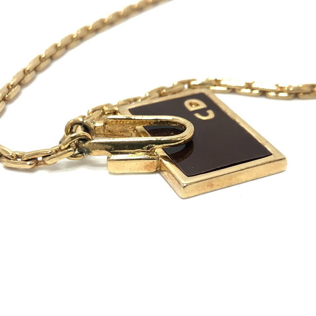 Dior Dior Bag motif Chain Necklace Gold Plated Gold - view 5