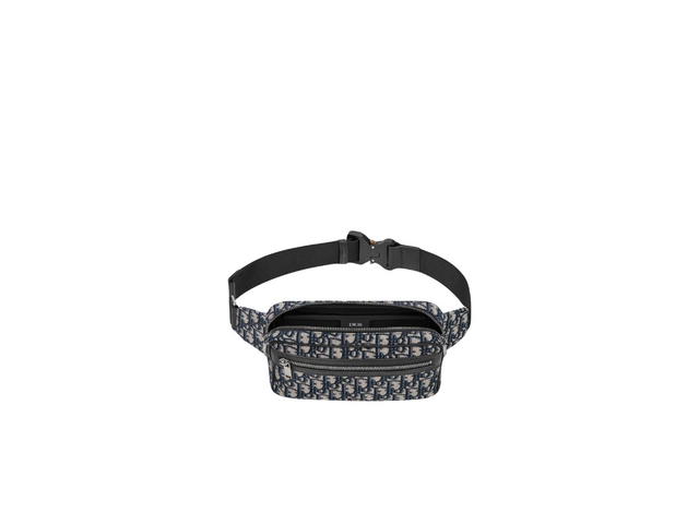 Dior Dior Belt Bag In Beige And Black Dior Oblique Jacquard - view 3