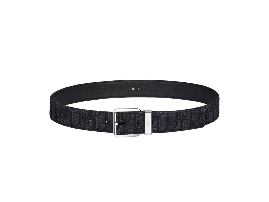 Dior Dior Belt Black Dior Oblique Jacquard 35 MM