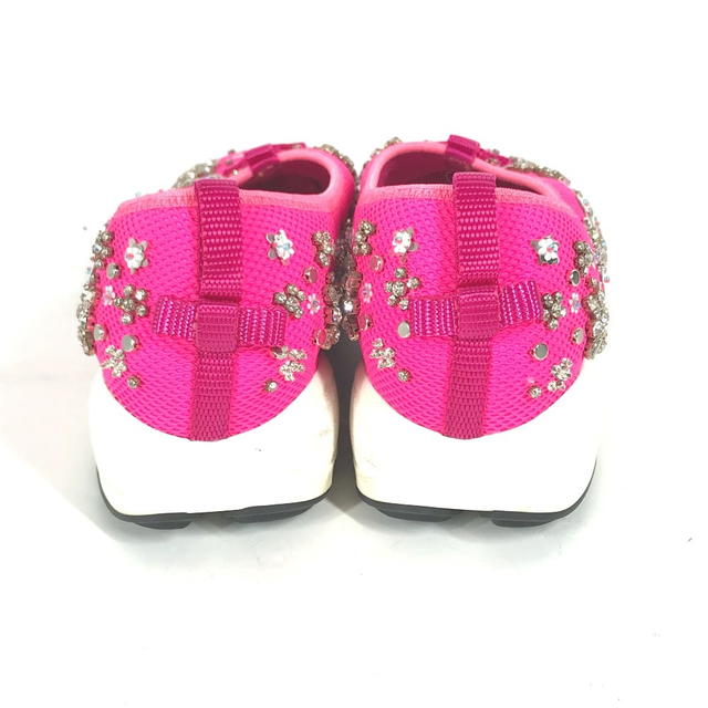 Dior Dior Bijoux Rhinestone Flower Shoes shoes sneakers mesh pink - view 3