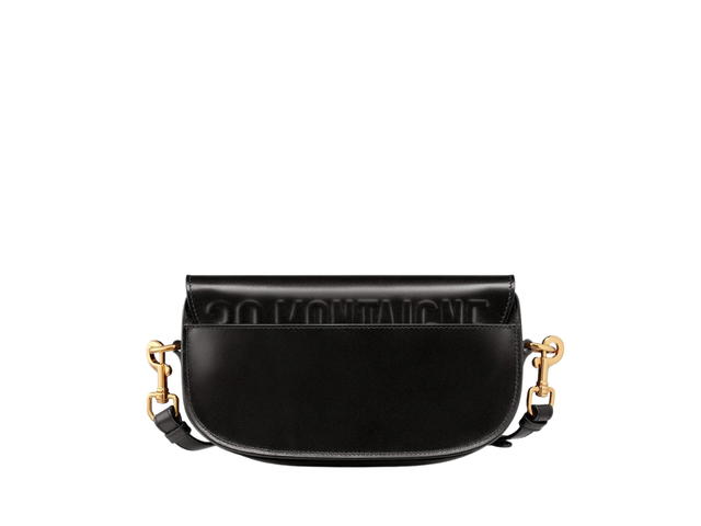 Dior Dior Bobby East-West Bag In Black Box Calfskin With Gold-Finish Metal Hardware - view 2
