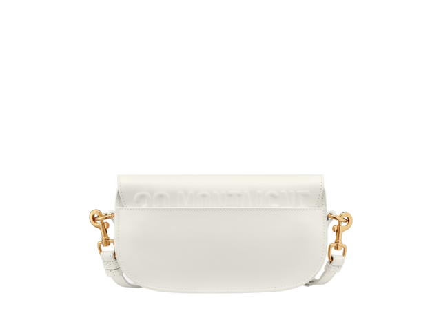 Dior Dior Bobby East-West Bag In Latte Box Calfskin With Gold-Finish Metal Hardware White - view 2