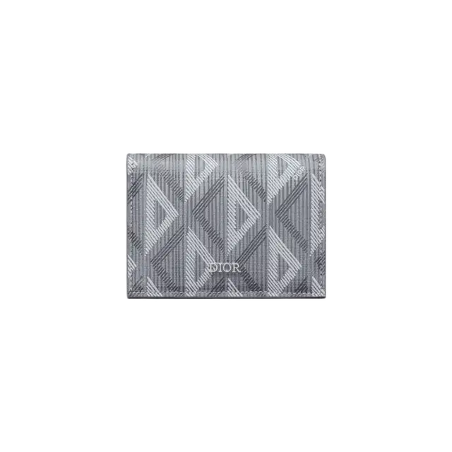 Dior Dior Business Card Holder Dior Gray CD Diamond Canvas - view 2