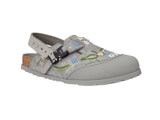 Dior Dior by Birkenstock Tokio Mule Flowers Gray - view 2