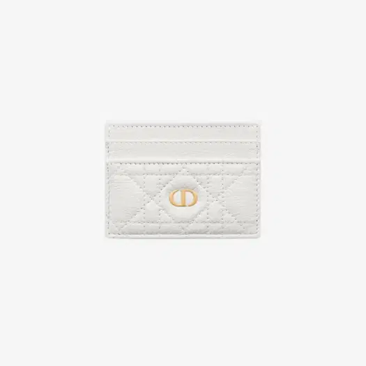 Buy Dior Caro Five Slot Card Holder Supple Cannage Calfskin Latte at Sasom – Authentic and Ready to Ship