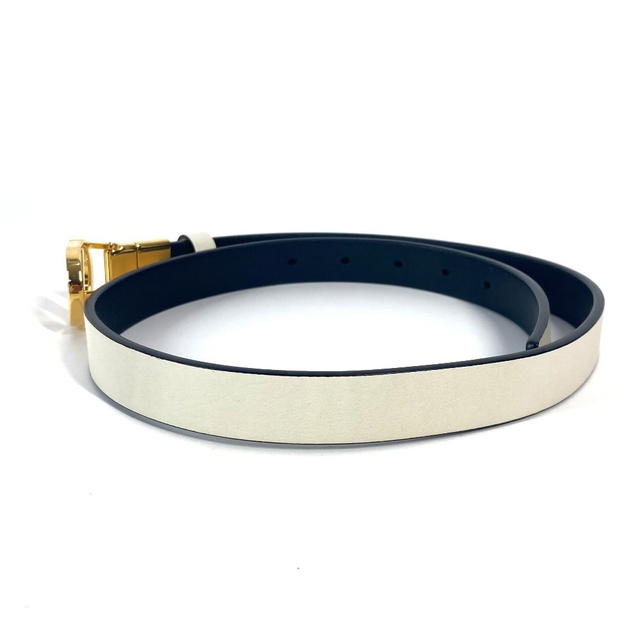 Dior Dior CD buckle Accessories belt Leather White/GoldHardware - view 3