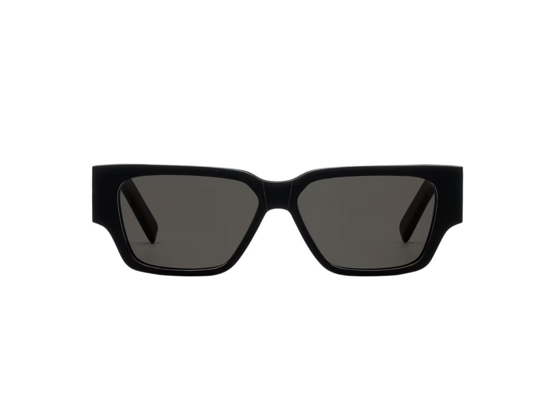Dior Dior CD Diamond S5I In Black Square Sunglasses Acetate Frame With Gray lenses