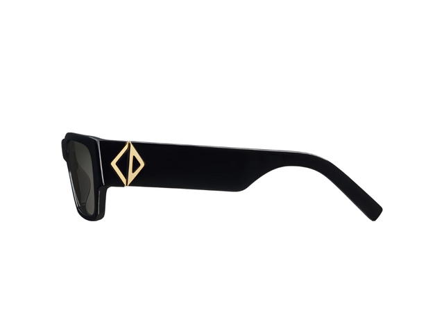 Dior Dior CD Diamond S5I In Black Square Sunglasses Acetate Frame With Gray lenses - view 3