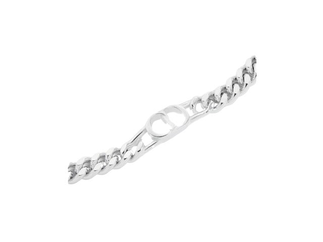Dior Dior CD Icon Thin Chain Link Bracelet In Stering Silver - view 2