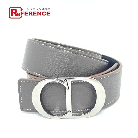 Buy Dior CD logo buckle Belts, Accessories, Small Items belt Leather Brown/Black at Sasom – Authentic and Ready to Ship