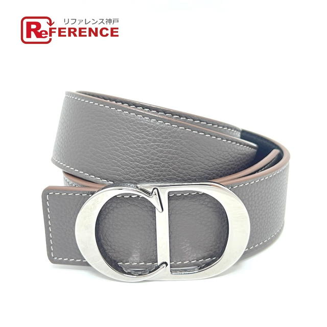 Dior Dior CD logo buckle Belts, Accessories, Small Items belt Leather Brown/Black - view 1