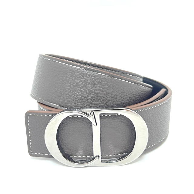Dior Dior CD logo buckle Belts, Accessories, Small Items belt Leather Brown/Black - view 2