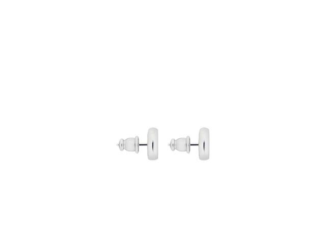 Dior Dior CD Navy Stud Earrings In Silver-Finish Metal - view 3