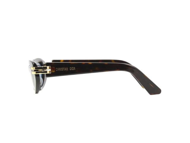 Dior Dior CDior B1U In Havana Butterfly Sunglasses Acetate Frame With Grey Lenses - view 3