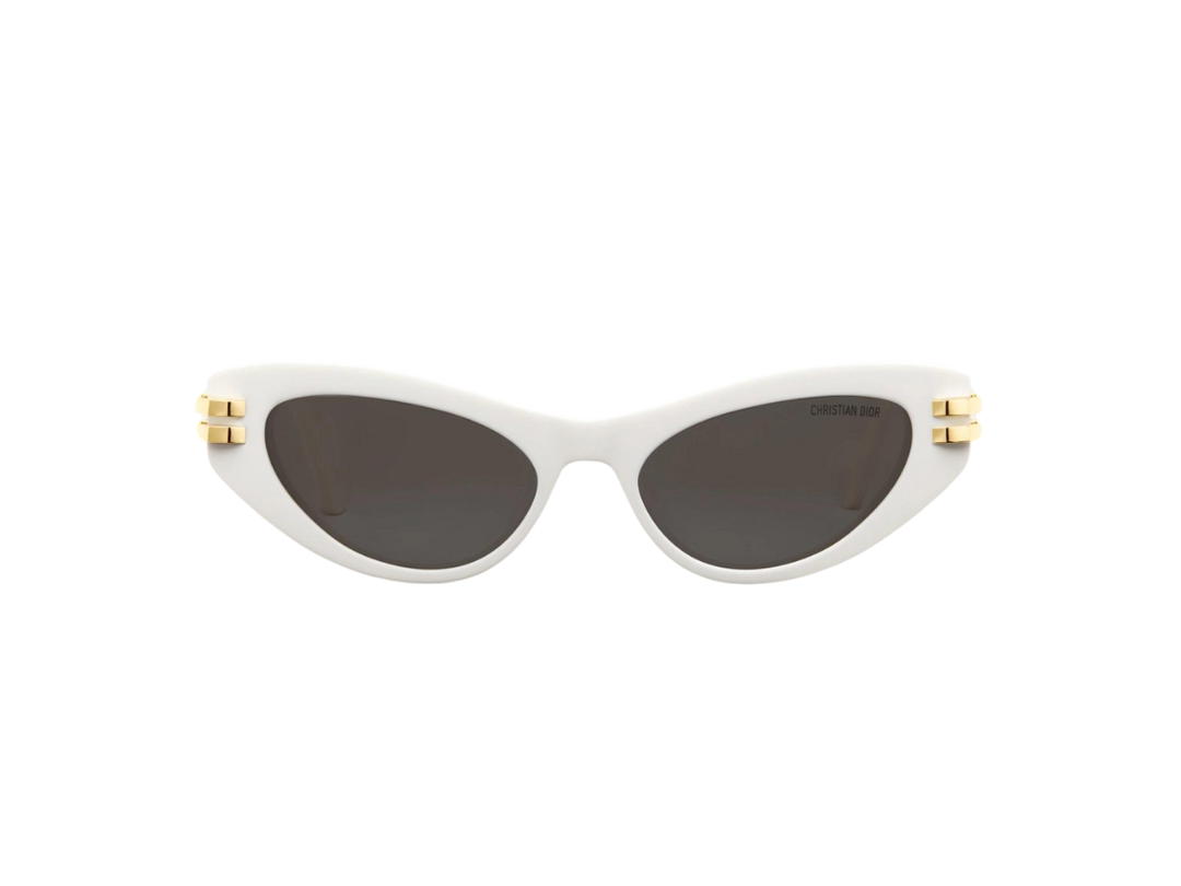 Dior Dior CDior B1U In White Butterfly Sunglasses Acetate Frame With Light Lenses