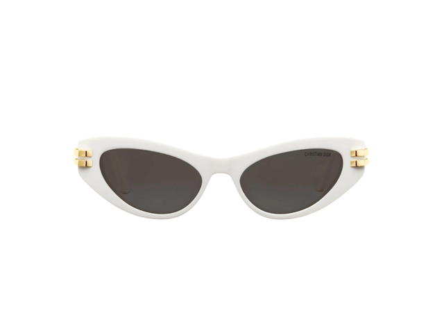 Dior Dior CDior B1U In White Butterfly Sunglasses Acetate Frame With Light Lenses - view 1