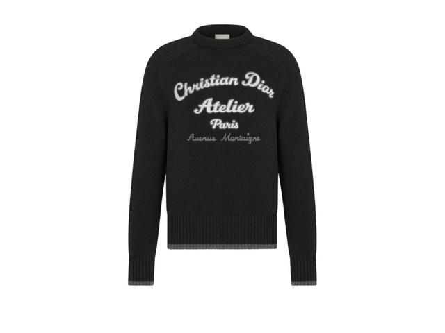 Dior Dior Christian Dior Atelier Sweater Black Wool Jersey - view 1