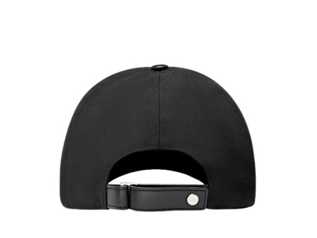 Dior Dior Christian Dior Couture Baseball Cap Black Cotton Canvas - view 2