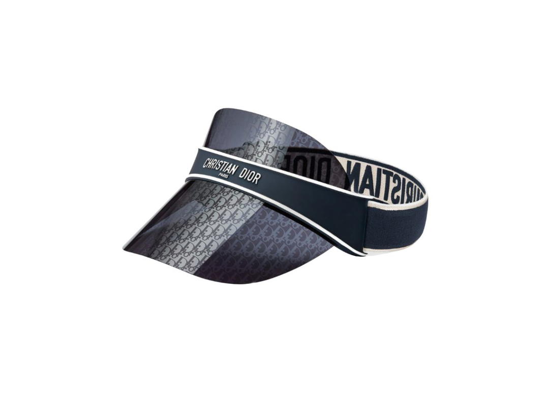 Dior Dior Club V1U Blue Dior Oblique Visor