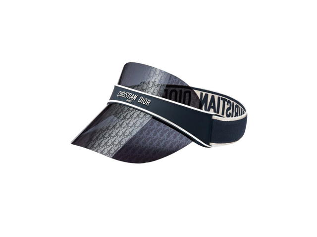 Dior Dior Club V1U Blue Dior Oblique Visor - view 1
