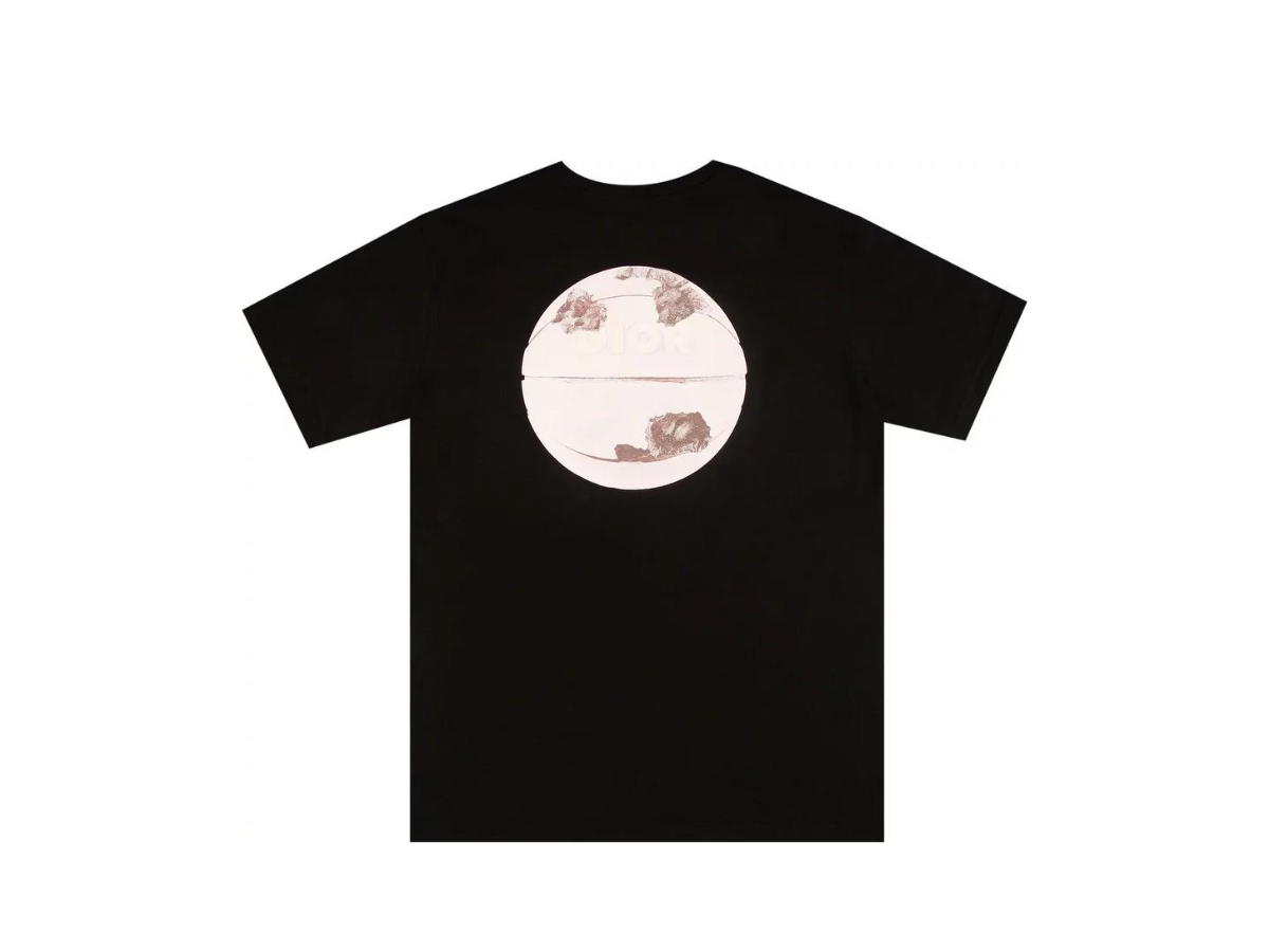 Dior Dior Daniel Arsham Eroded CD Basketball 3D Print Tee Black