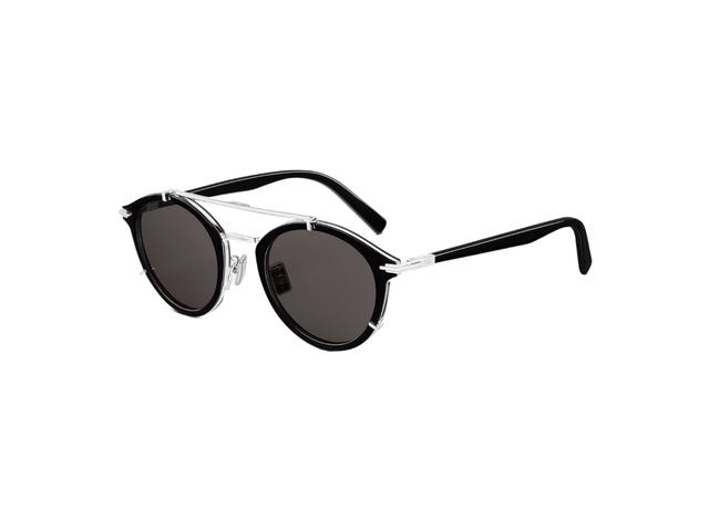 Dior Dior Diorblacksuit R7U Bioacetate In Black Pantos Bio-Acetate Frame With Gray Lenses - view 2
