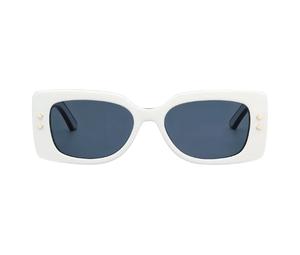 Buy Dior DiorPacific S1U In White Square Sunglasses With Blue Lenses at Sasom – Authentic and Ready to Ship