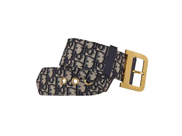 Dior Dior Diorquake Belt Blue Dior Oblique Jacquard 55 MM - view 2