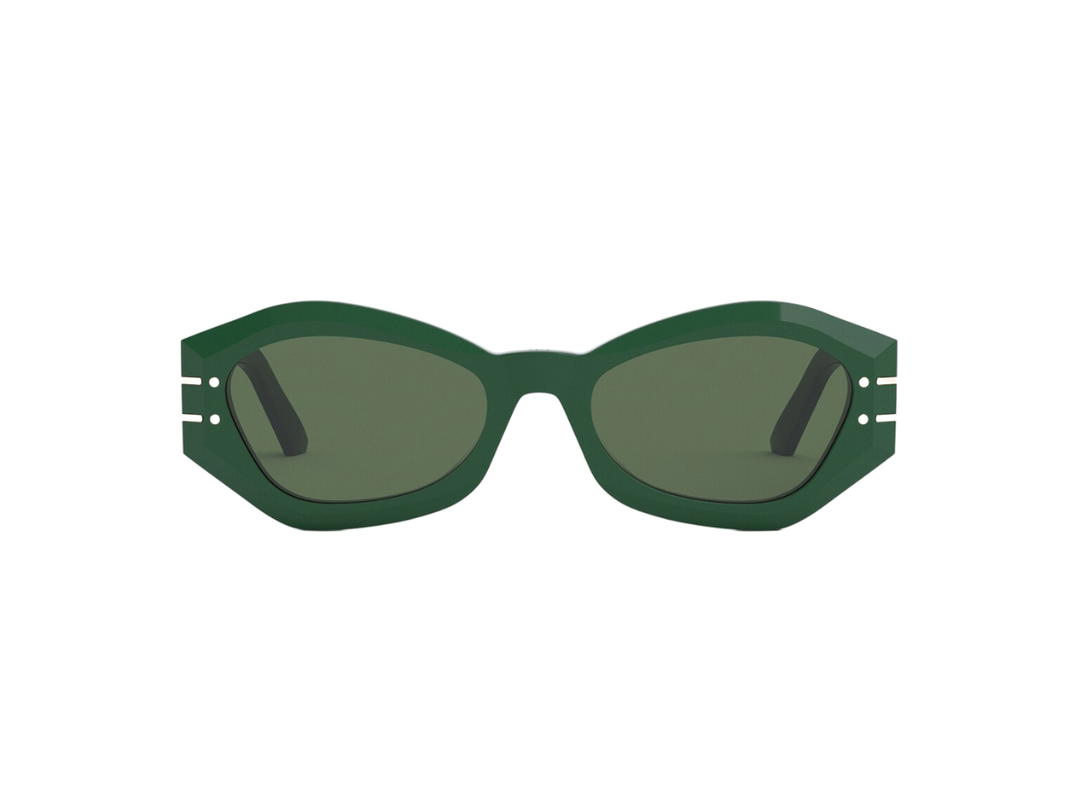 Dior Dior Diorsignature B1U Round Sunglasses Green