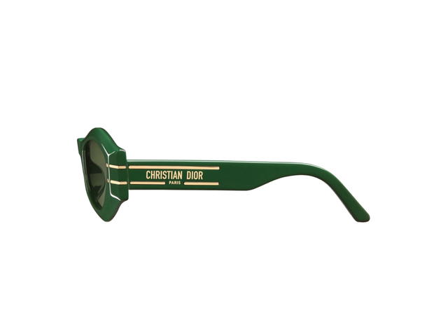 Dior Dior Diorsignature B1U Round Sunglasses Green - view 3