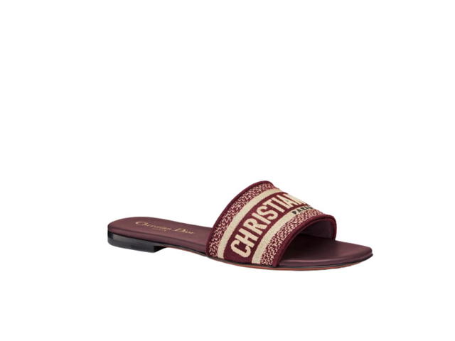 Dior Dior Dway Slide Burgundy - view 2