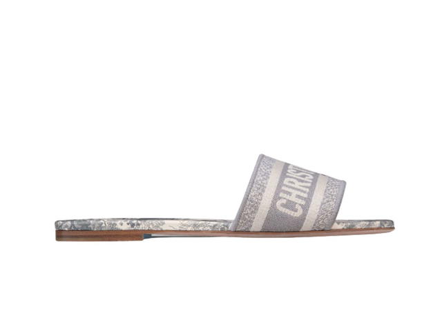 Dior Dior Dway Slide Gray Toile de Jouy - view 1