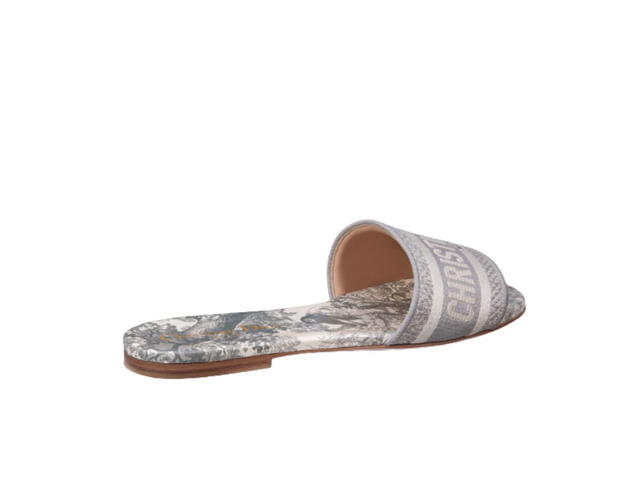 Dior Dior Dway Slide Gray Toile de Jouy - view 3