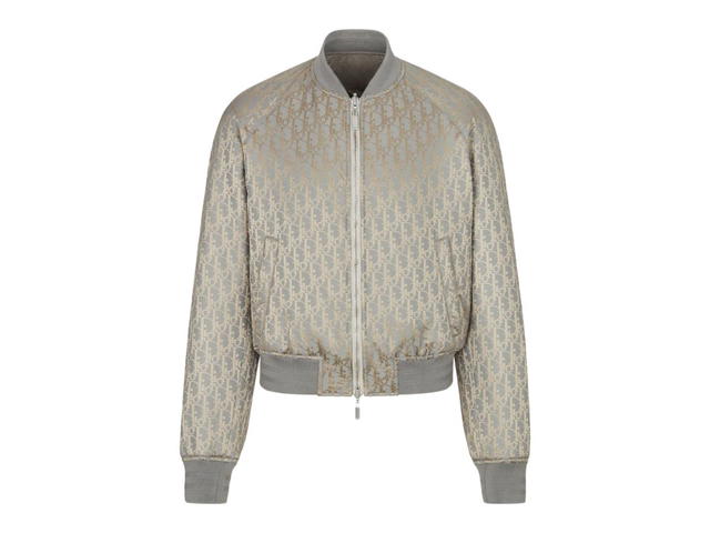 Dior Dior Homme Oblique Reversible Bomber Jacket Grey - view 1