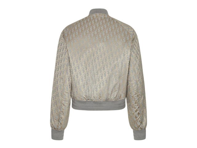 Dior Dior Homme Oblique Reversible Bomber Jacket Grey - view 2