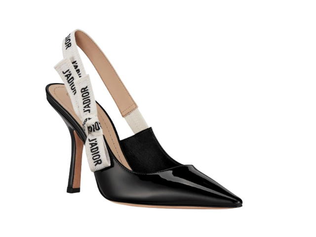 Dior Dior J'Adior Slingback Pump Black Calfskin (10 cm) - view 2
