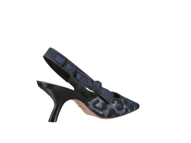 Dior Dior J'Adior Slingback Pump Blue Black Mizza - view 3