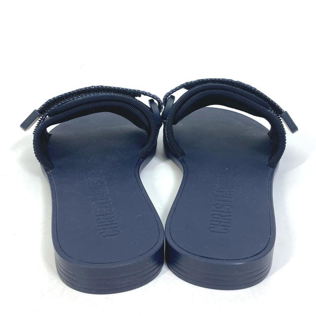 Dior Dior KCQ431CNTS85B flat logo DIOREVOLUTION shoes Sandals rubber Navy - view 3