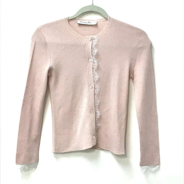 Dior Dior Lace knit Outerwear Jacket Long Sleeve Apparel Tops cardigan - view 2